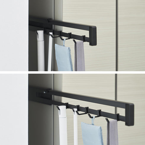 マグネット冷蔵庫横隠せるスライドフック.|s7